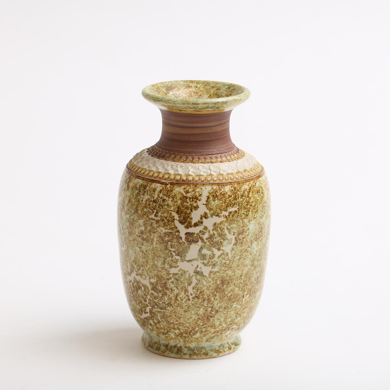 A stoneware vase, Klase, Höganäs.