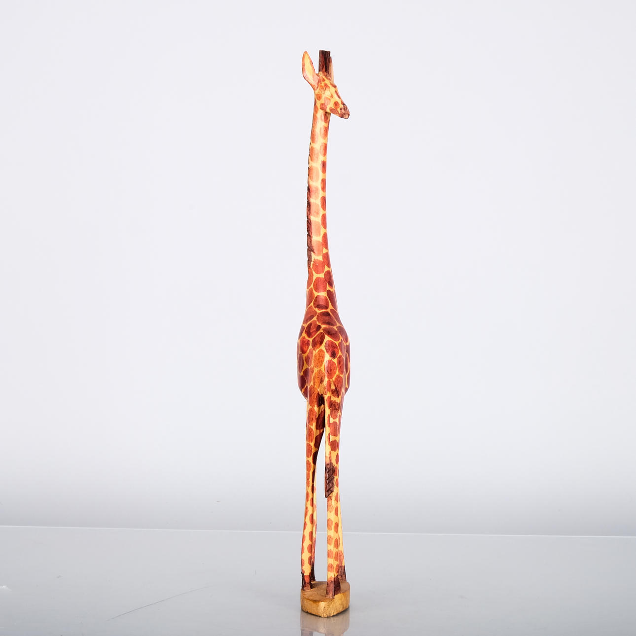 ★再値下げ★Gunnar Nylund Giraffe  WOODEN FIGURE, giraffe, East Africa, contemporary. Ethnographica