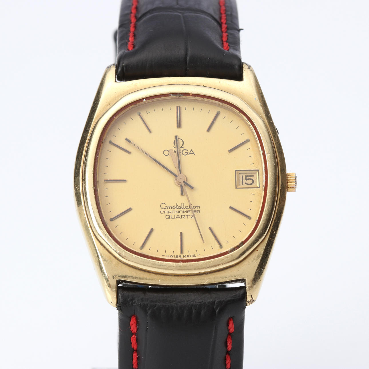OMEGA CONSTELLATION. WRISTWATCHES. QUARTZITE.