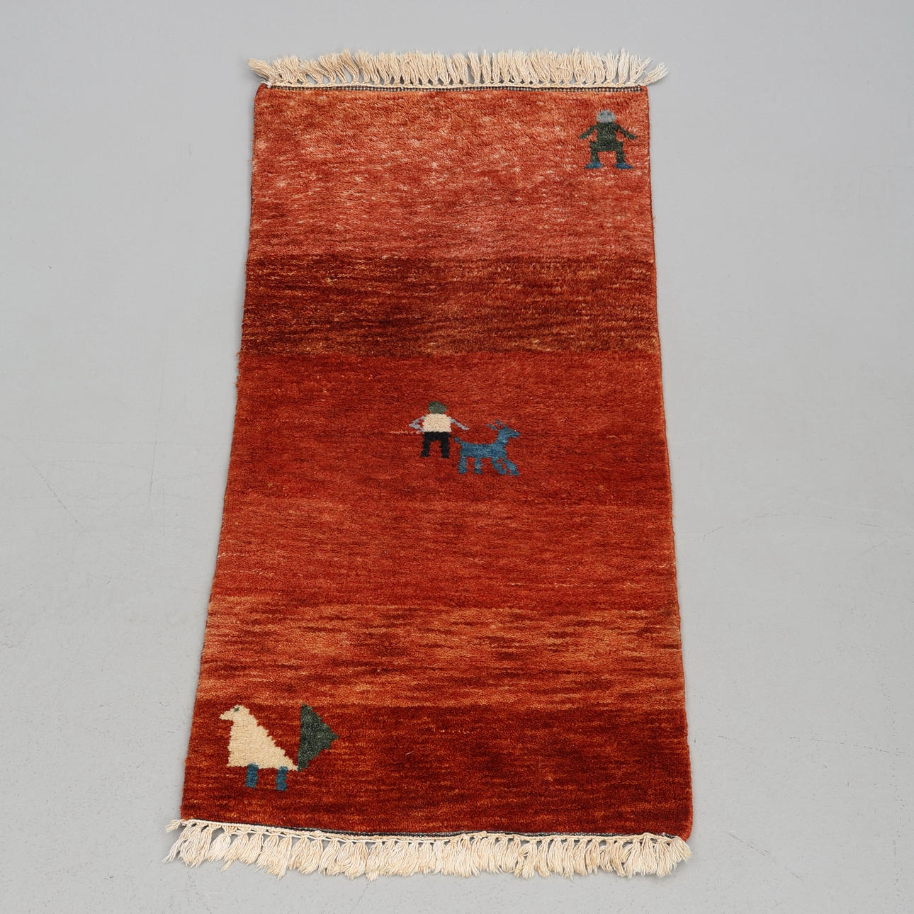 CARPET. Figural Gabbeh.