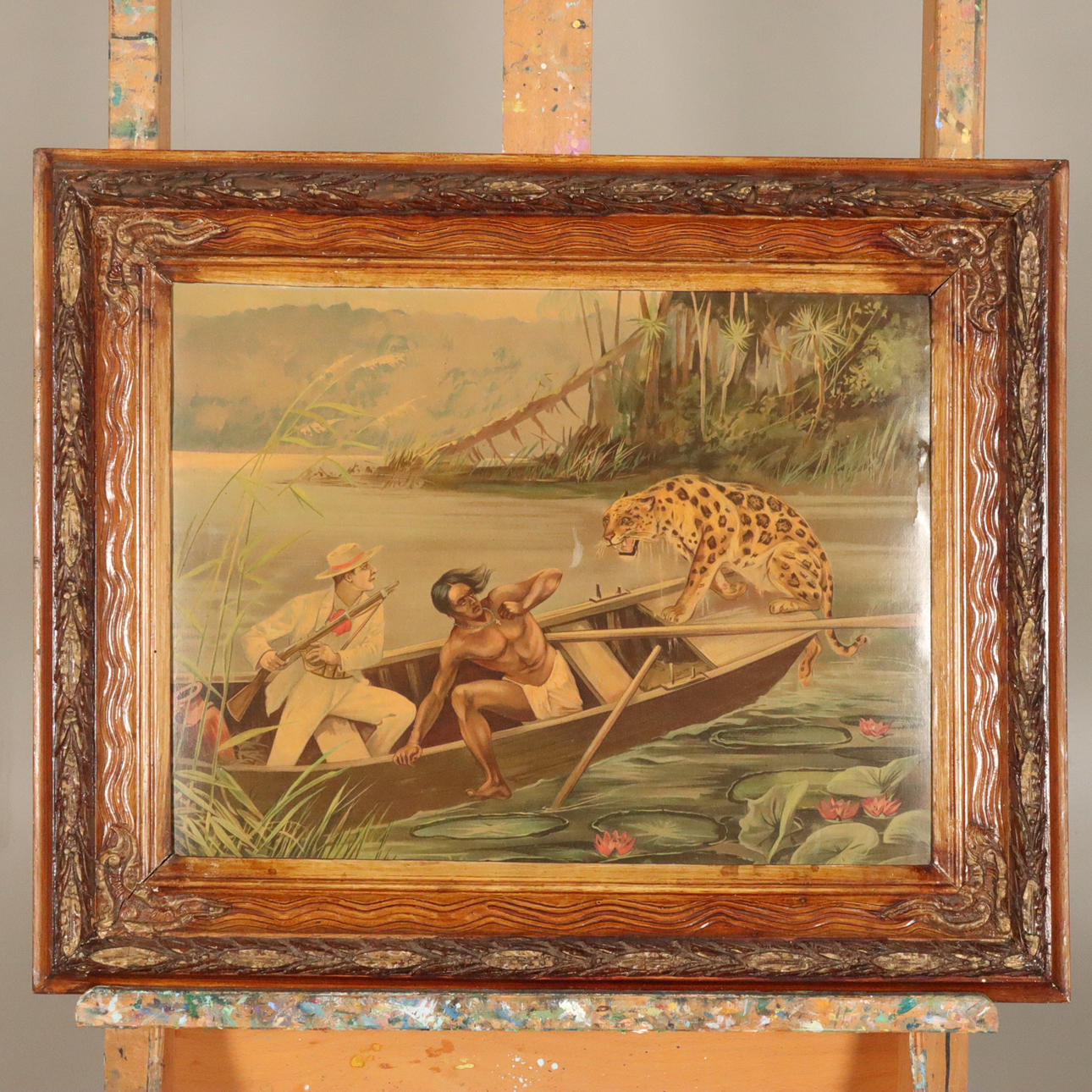 OKÄND KONSTNÄR. OIL PRESSURE.