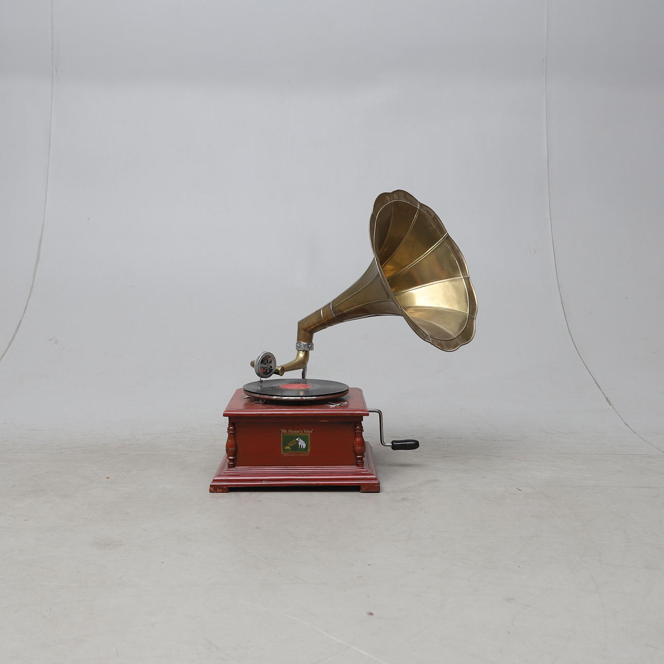 TRATTGRAMOPHONE, His Master's Voice, 20th century.
