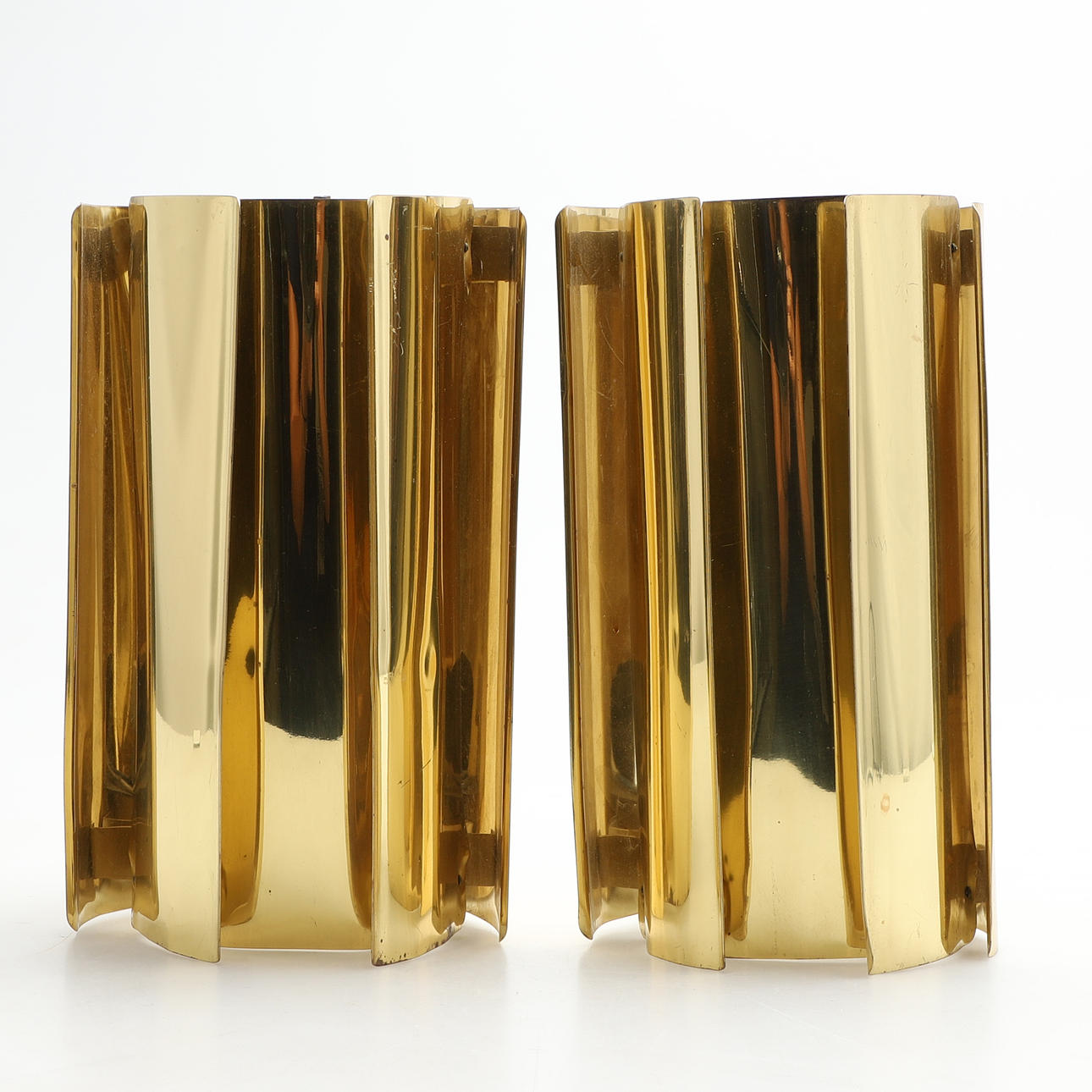 Et par Falkenbergs belysningsvæglamper.