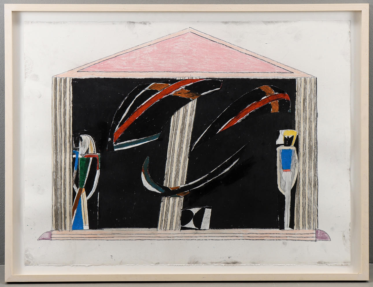 UNKNOWN ARTIST, Greek temple.