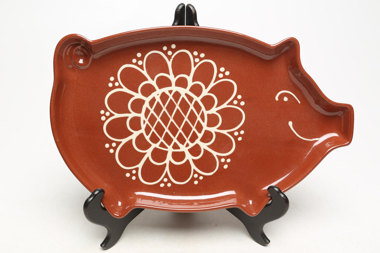 A ceramic steakdish, Gabrielwerken.