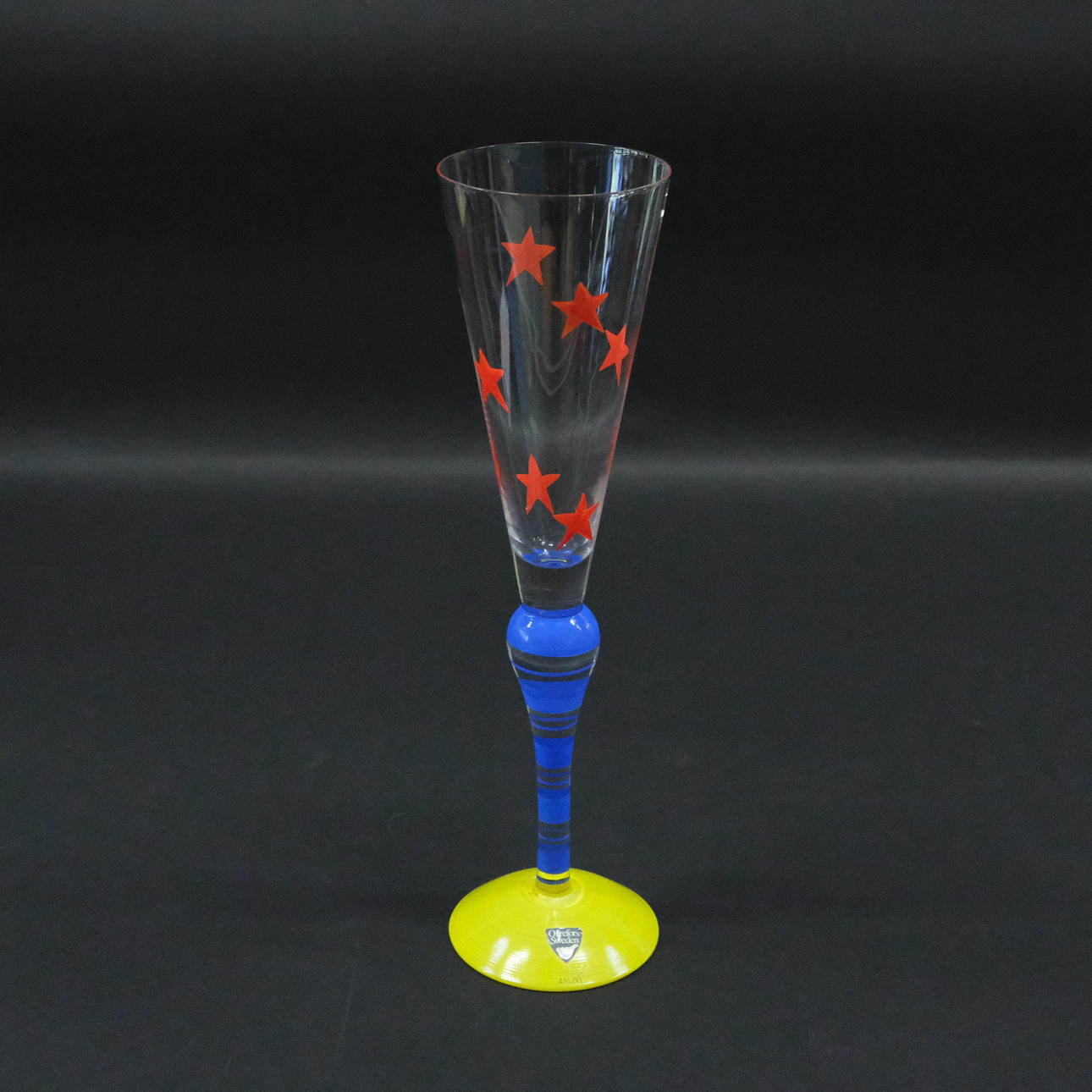 ANN NILSSON. SEKTGLÄSER, „CLOWN“, TORREFOES.