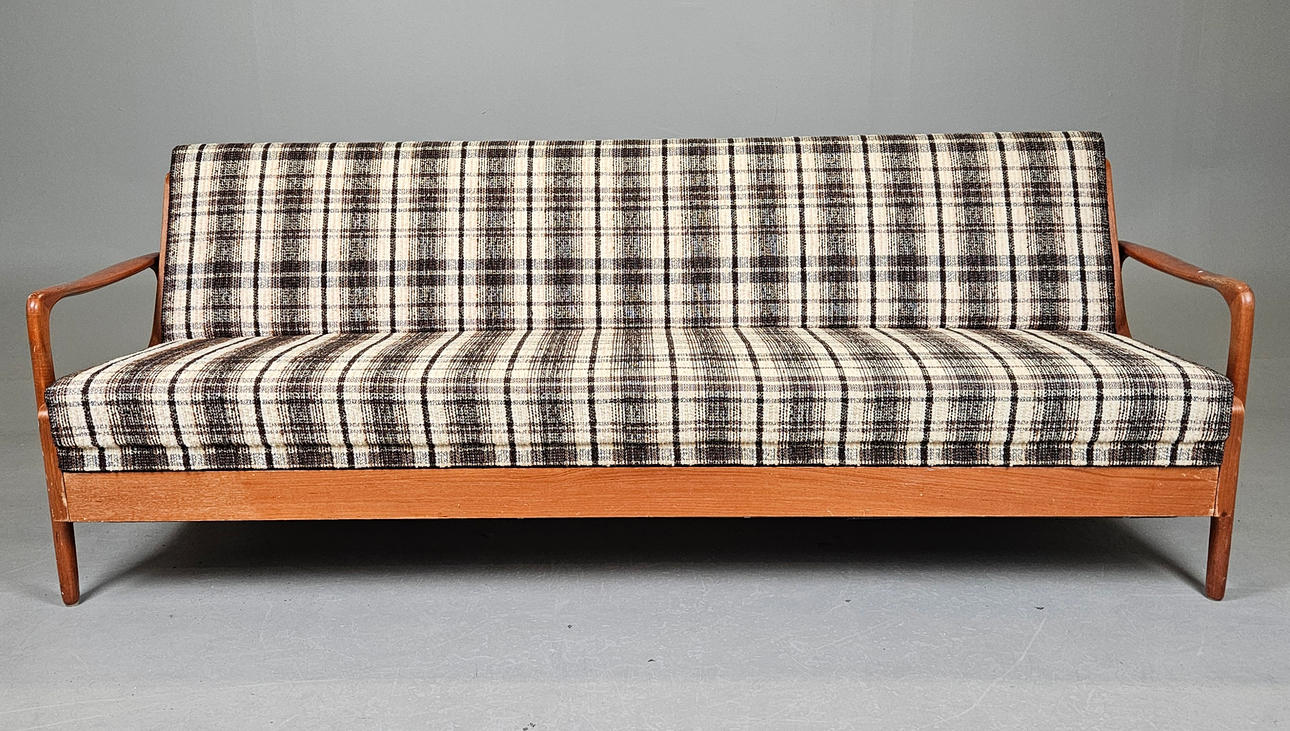 Ein Schlafsofa der 1950er/60er Jahre.