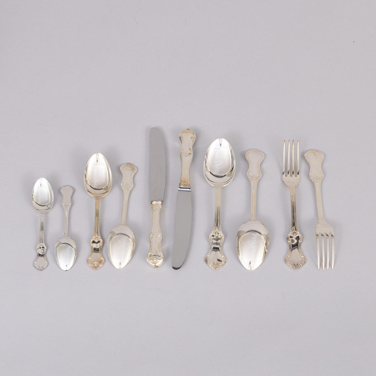 Cubiertos, 60 piezas, plata extra alpaca, Mema, Lidköping.