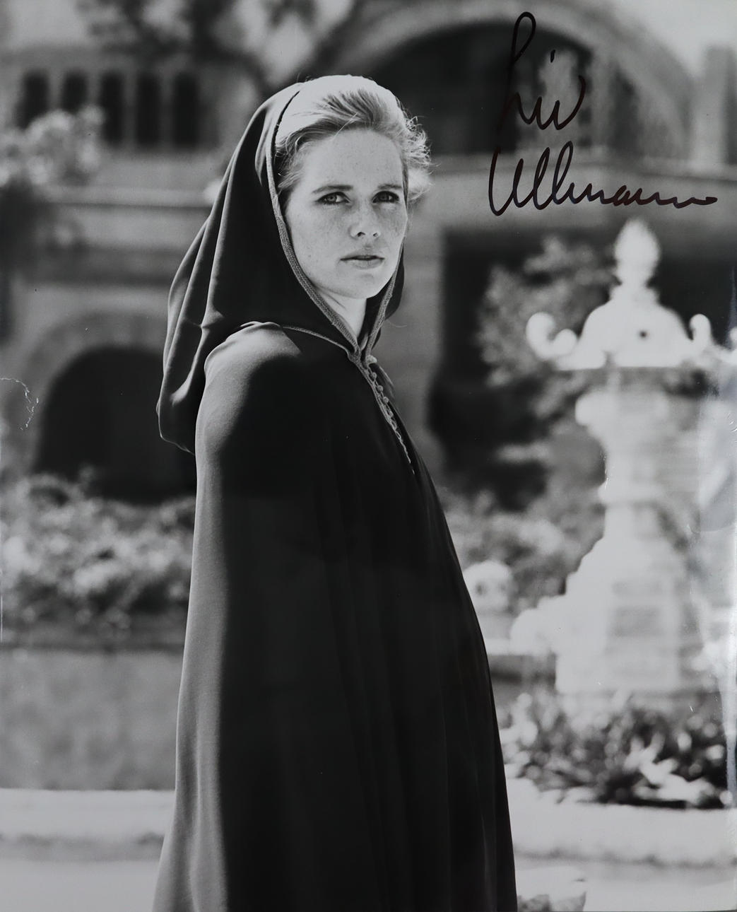 LIV ULLMANN'S AUTOGRAPH.