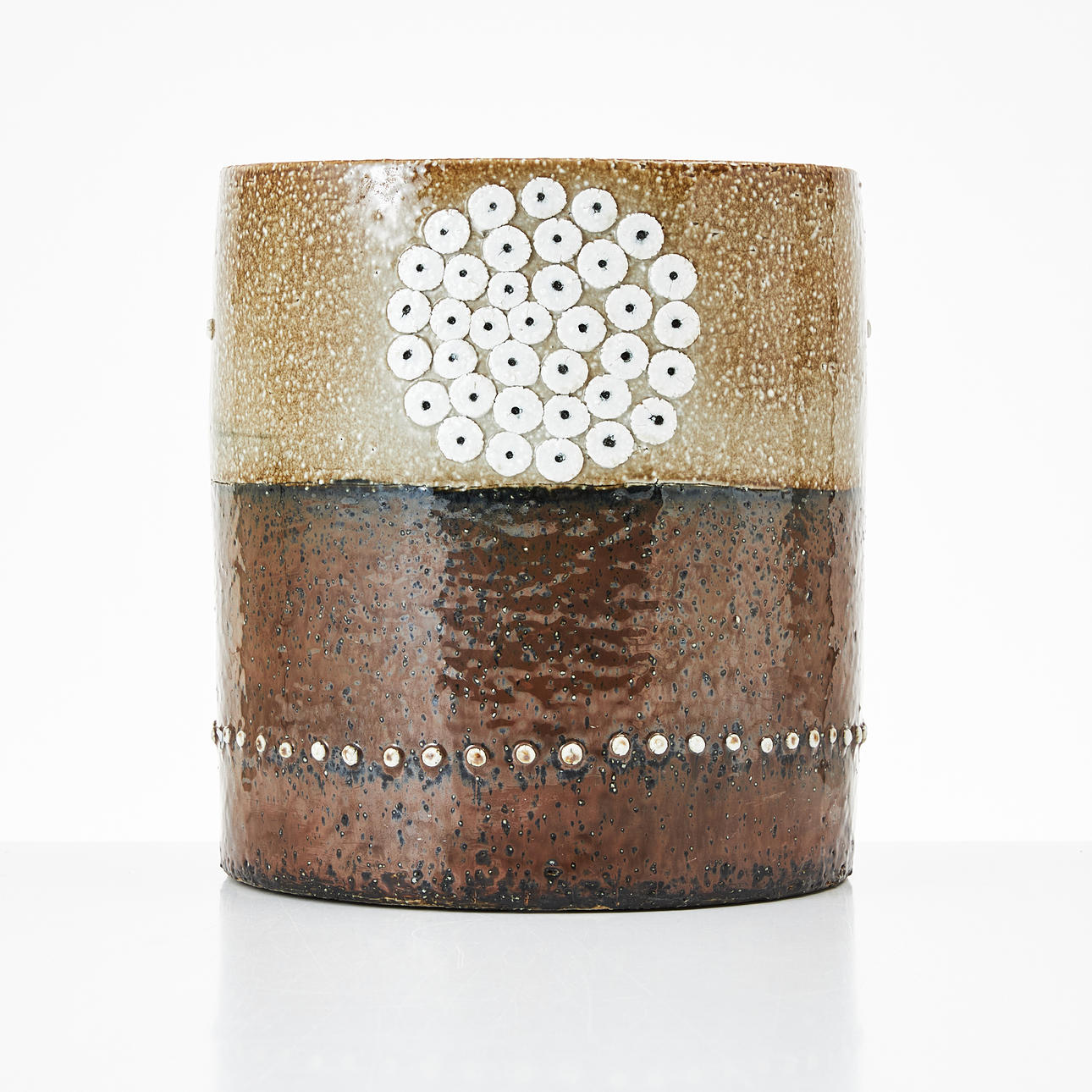 SYLVIA LEUCHOVIUS. Vase, stoneware, unique, signed, Rörstrands atelier.