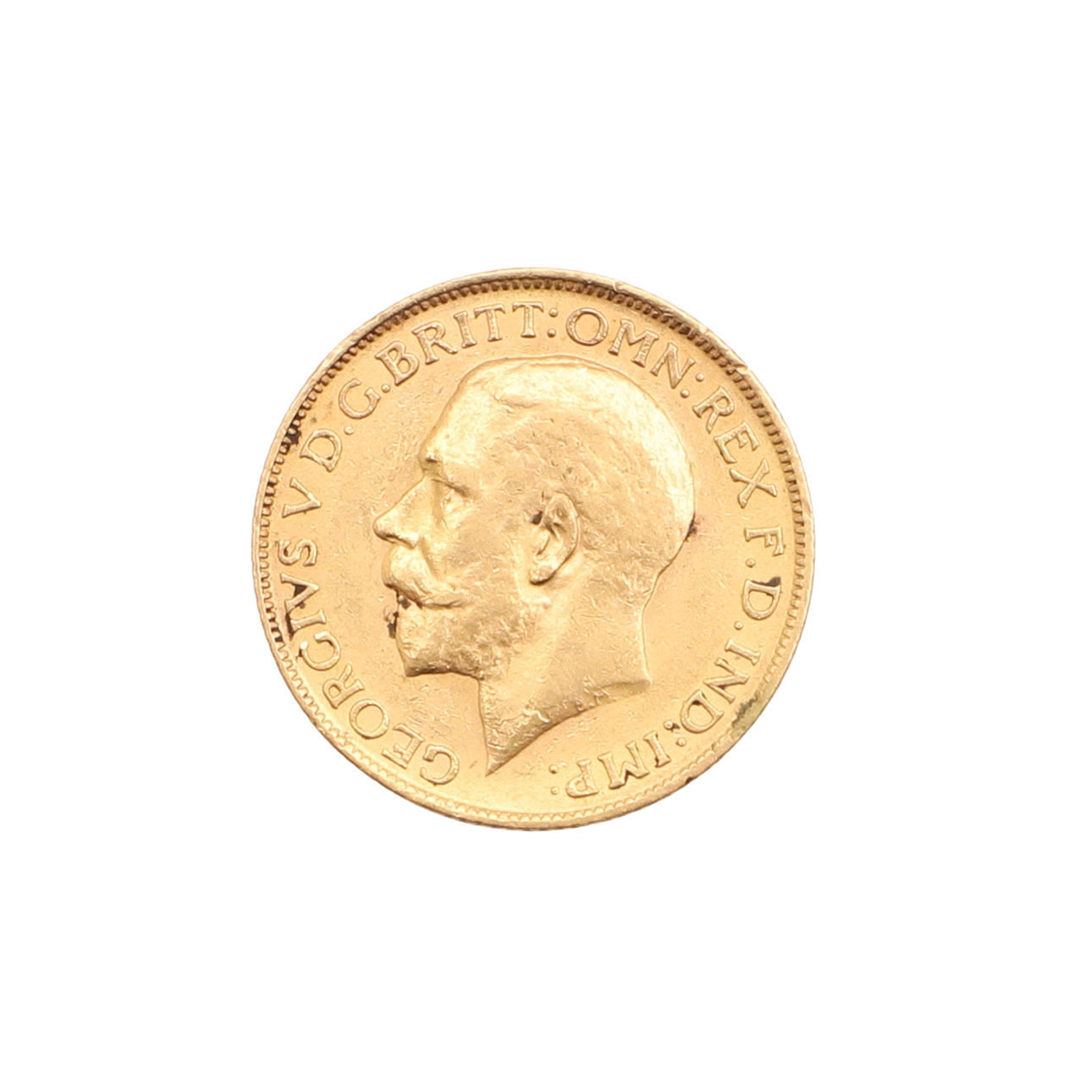 A GEORGE V SOVEREIGN.