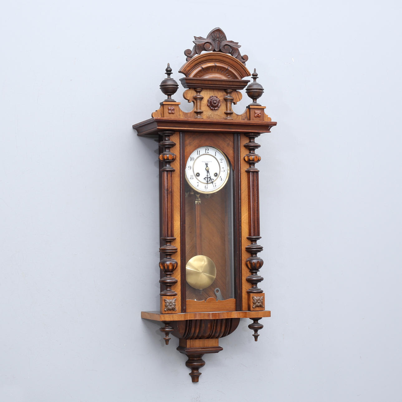 A wall clock by Hilding Ljungström, Mönsterås.