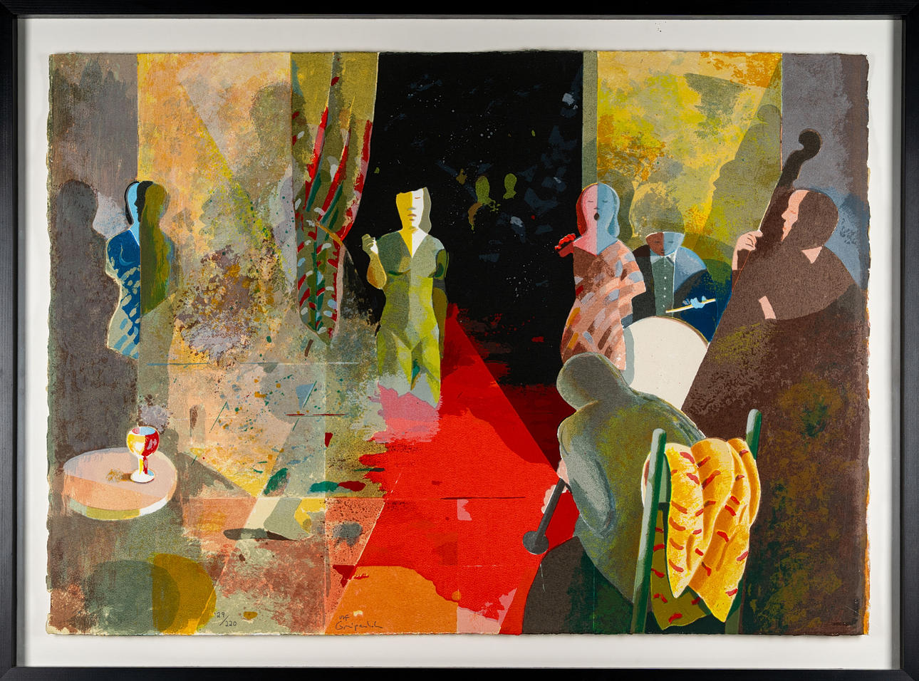 ULF GRIPENHOLM. Colour Silkscreen, Signed & numbered 29/220.