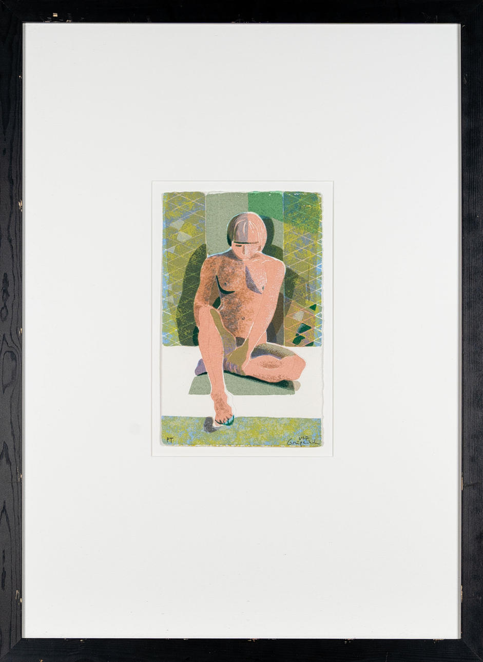 ULF GRIPENHOLM. Colour Silkscreen, Signed & Numbered (PT).