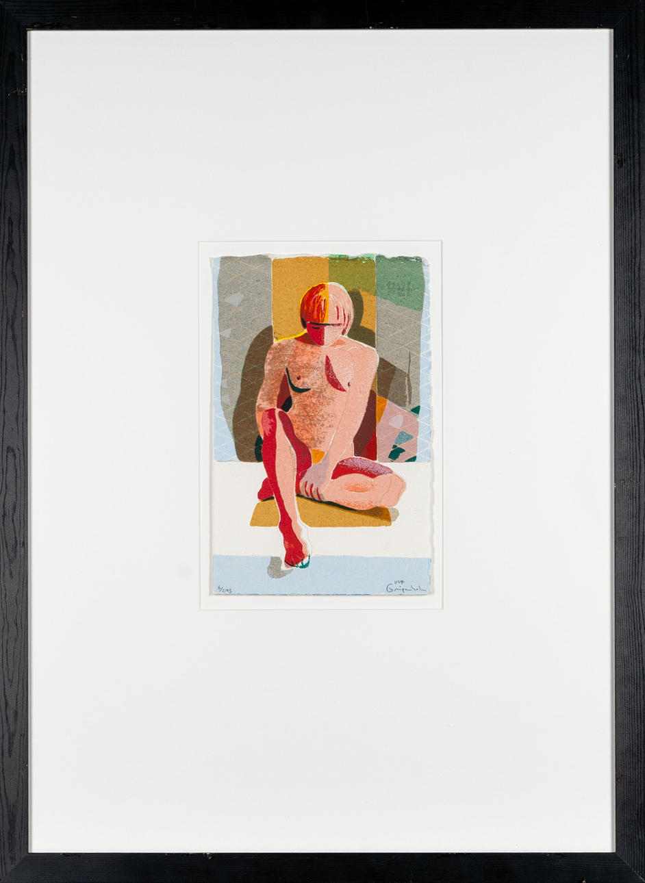 ULF GRIPENHOLM. Colour Silkscreen, Signed & numbered 6/295.