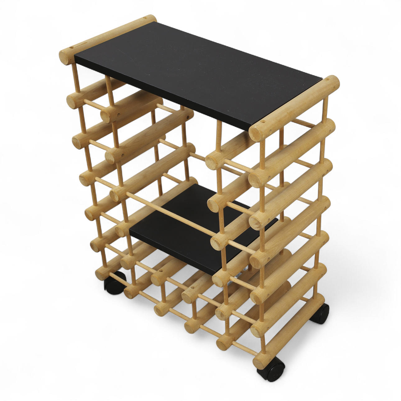 RICHARD NISSEN, vinstand/barvogn, træ, Bodum, Danmark.