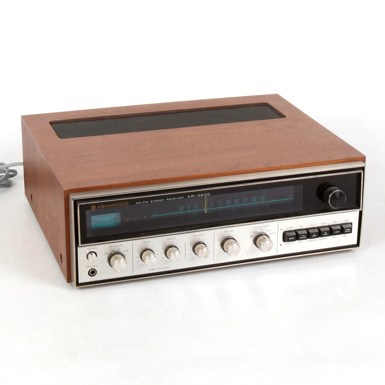 RECEIVER, Kenwood “KR-4200", stereo, 1970s.