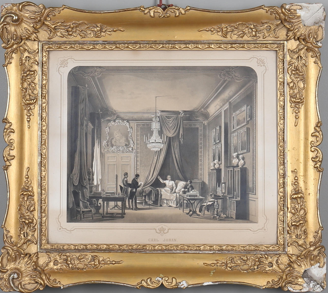 CARL STEPHAN BENNET. EFTER. 2 st, kopparstick, 1800-tal.