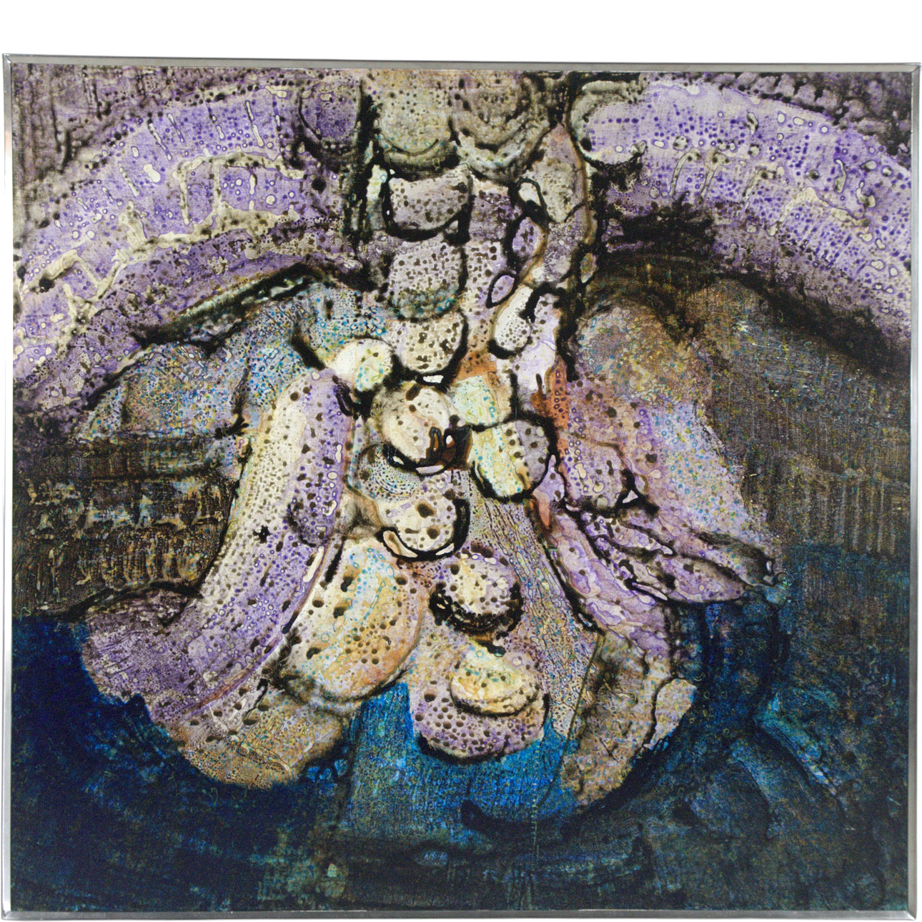 TORSTEN HULT. Mixed media, “Ikaros”, signed on verso, 1966.