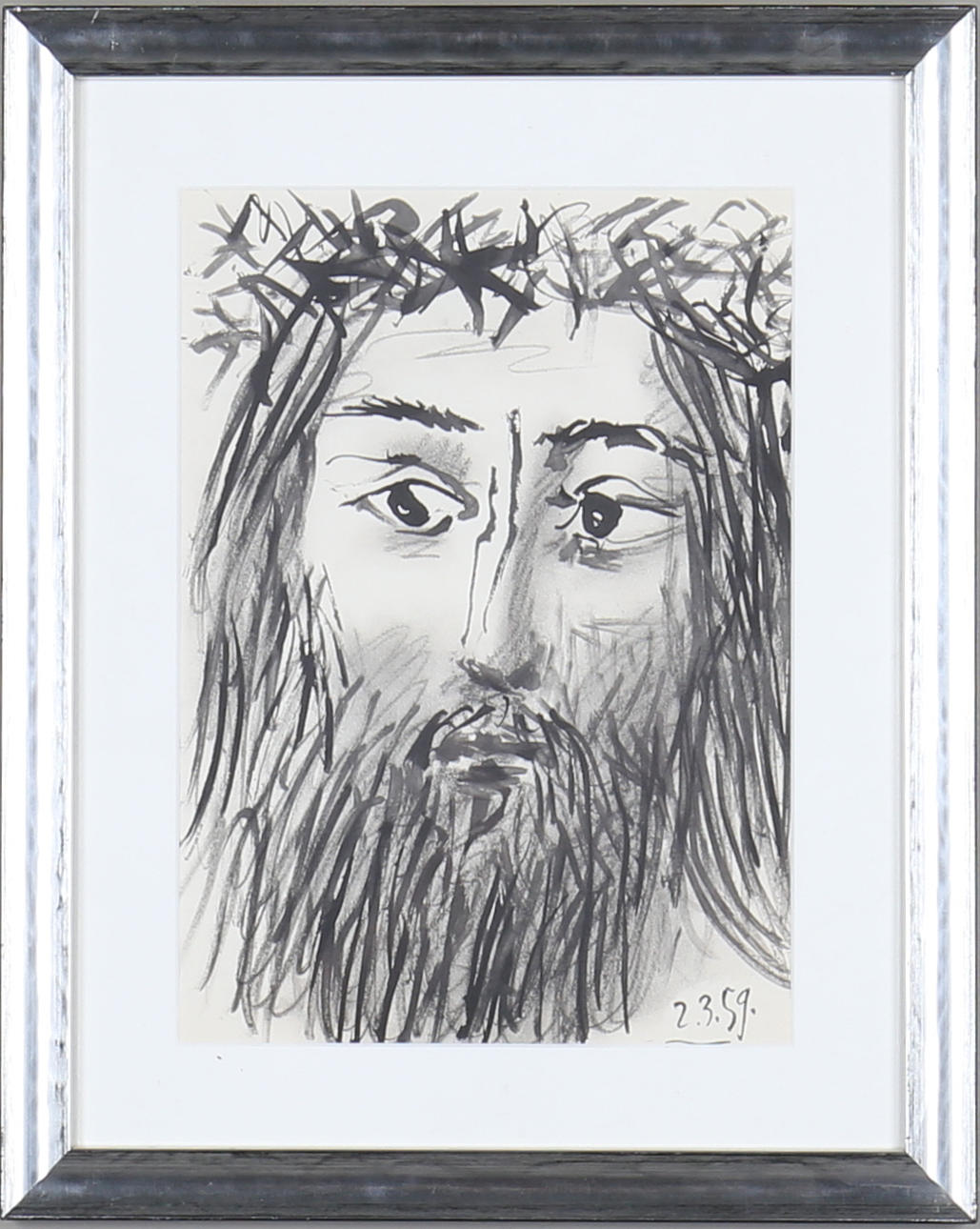 PABLO PICASSO. EFTER. litografi, numrerad 2359.