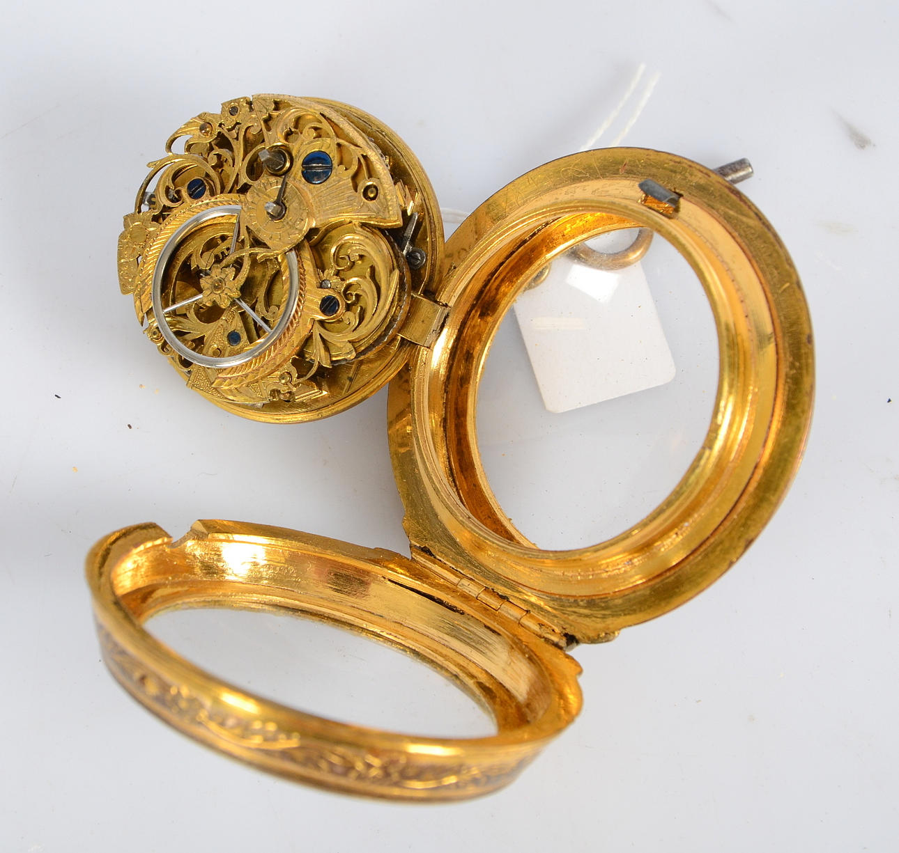 SKELETTUR, förgylld brons, 1700-talets andra hälft.