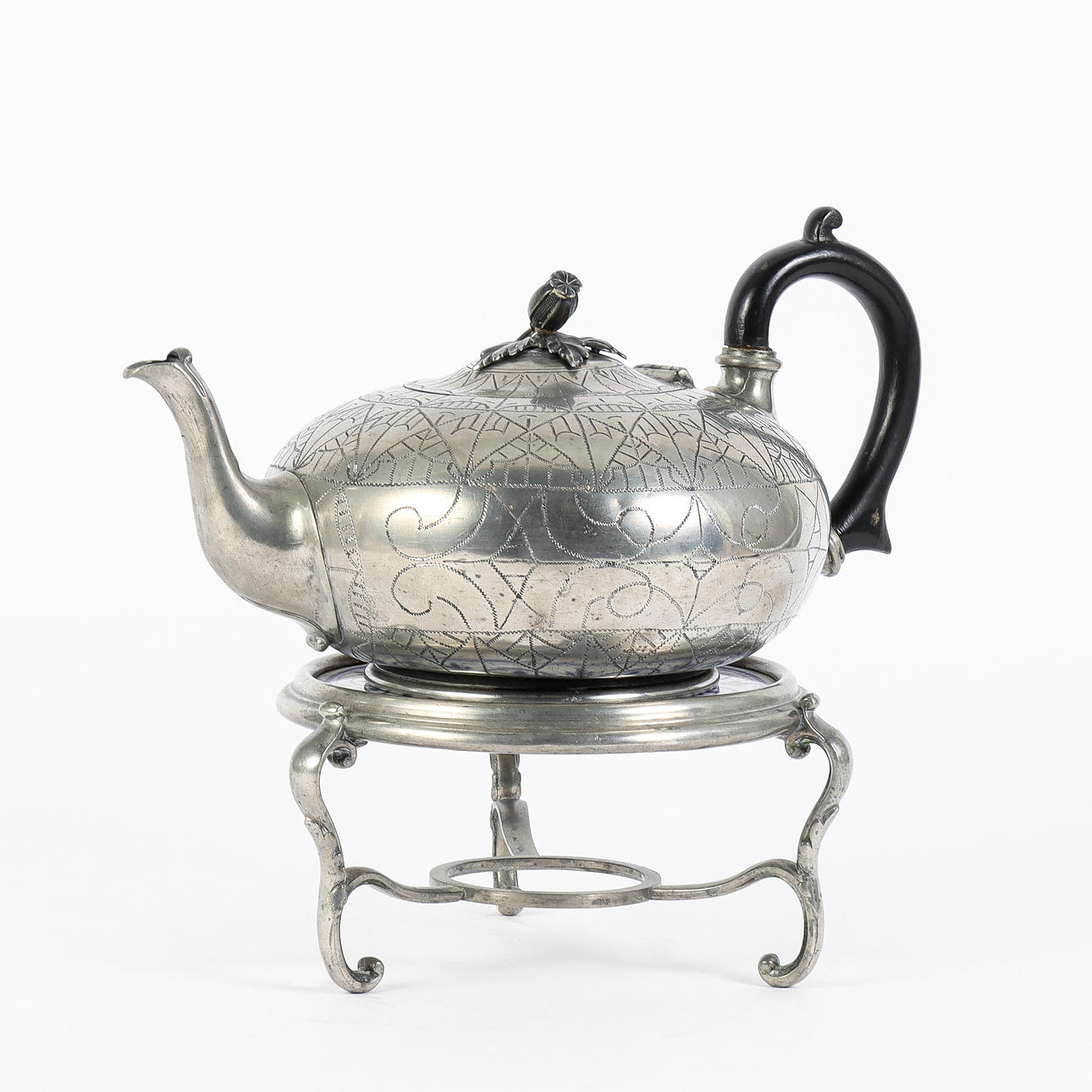 TEEKANNE auf Ständer, Broadhead Co Sheffield, England.