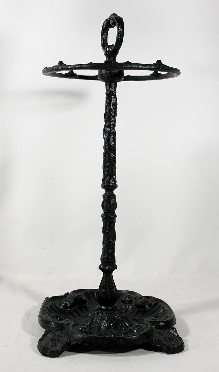 PARAPLYSTÄLL, gjutjärn.