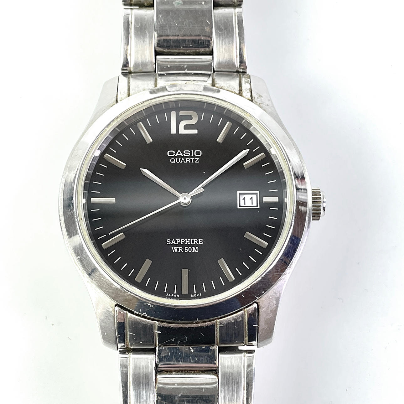 WRISTWATCH, Casio Sapphire, quartz, steel.