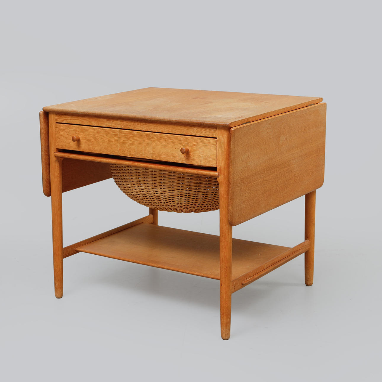 HANS J WEGNER. Sewing table, model “AT-33", Andreas Tuck, Denmark.