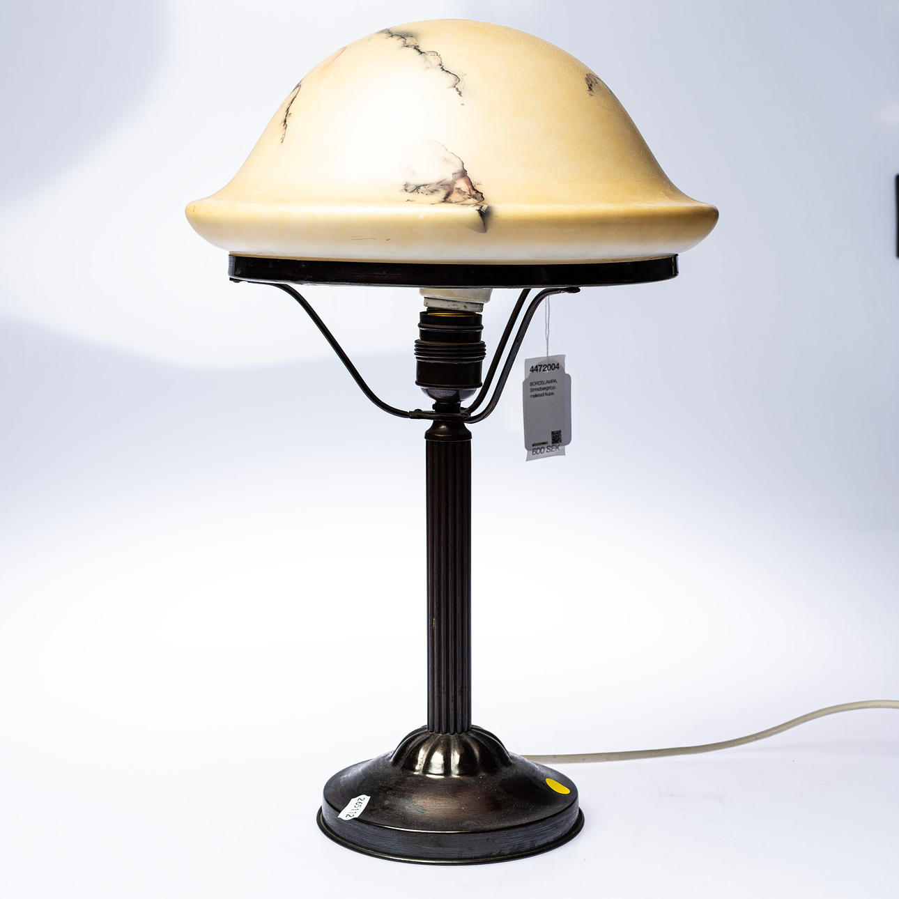 TABLE LAMP, Strindberg type, melange cup.