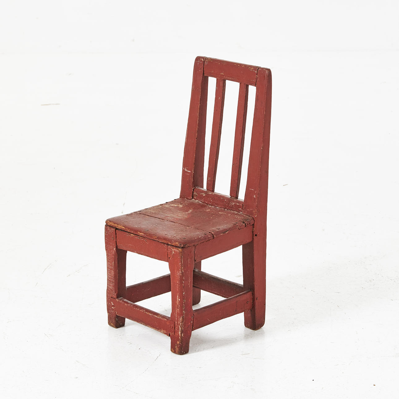 A late 18th century high chair, written dated 1788.