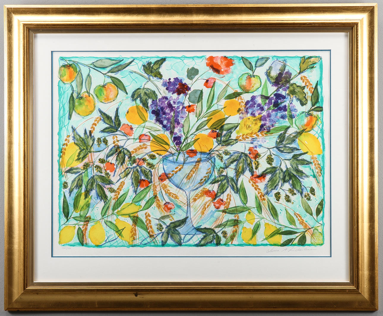 LENA LINDERHOLM. Blumenstillleben.