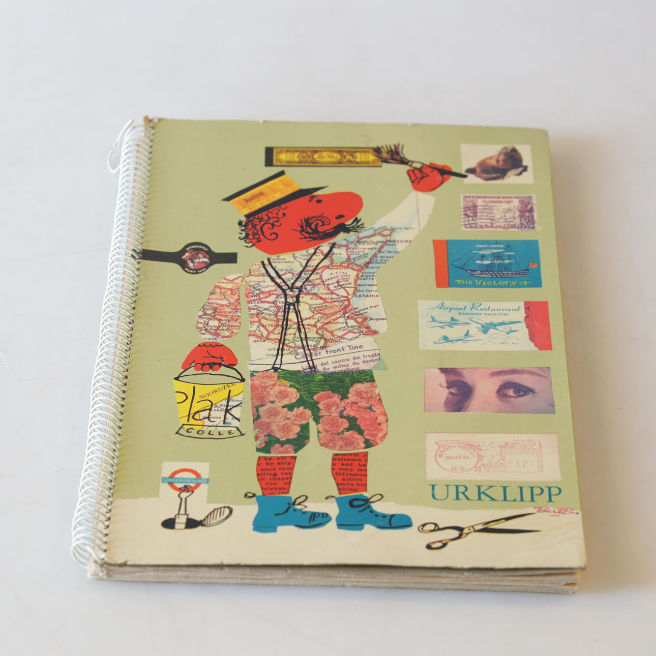 Fotohæfte og autografer.