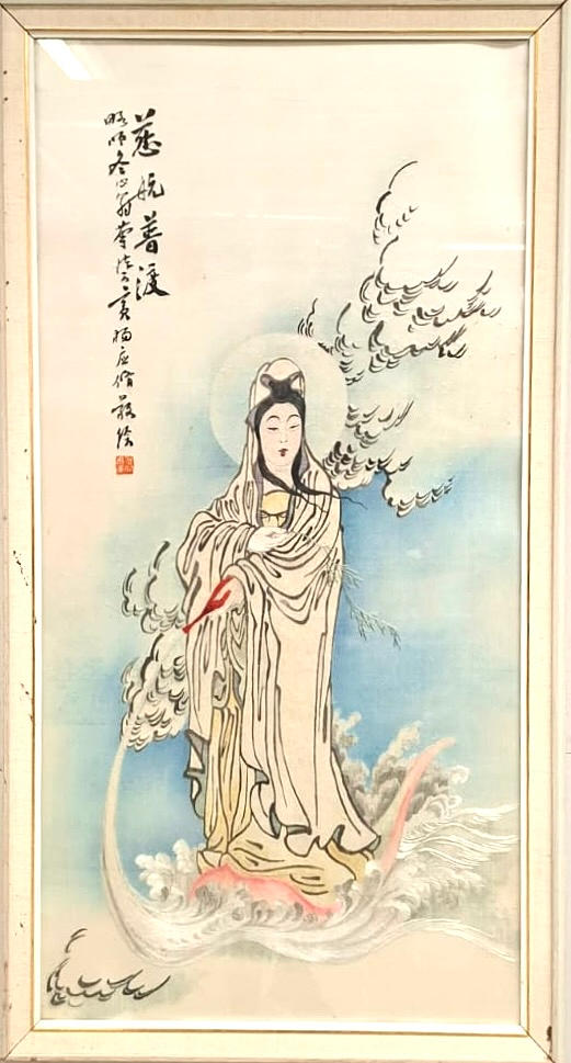 OIDENTIFIERAD KONSTNÄR. Woodcut, Japan.