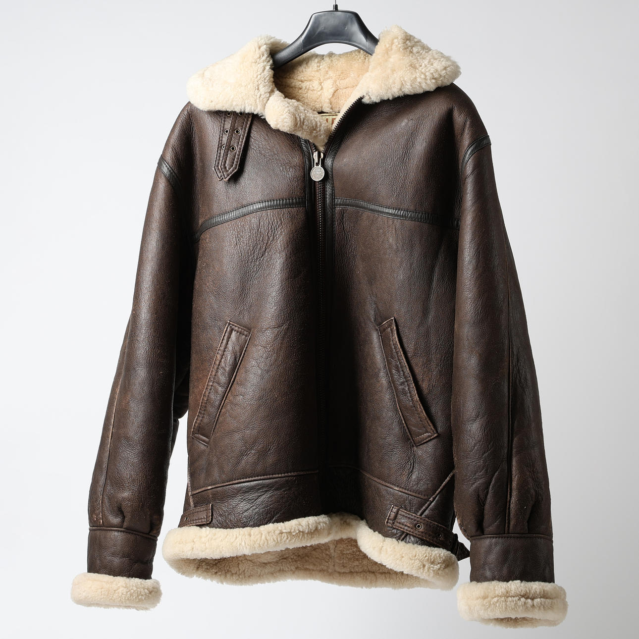 JACKET, Shearling, Kellex by Petroff, vintage 1990s, size L.