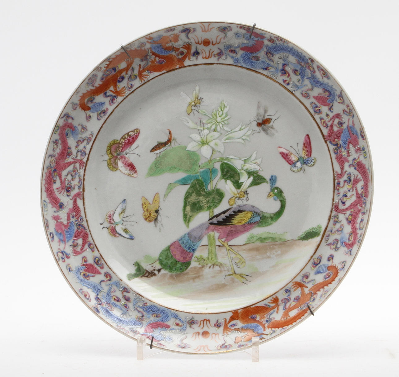 TALLRIK, Kina, 1800-tal.