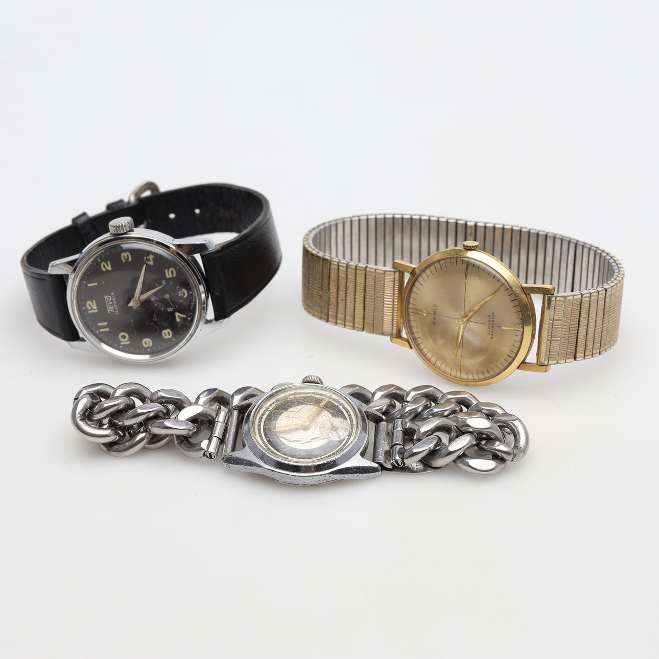 WRISTWATCH 3 pieces including Remix, Tevo, Atlantic, manual.