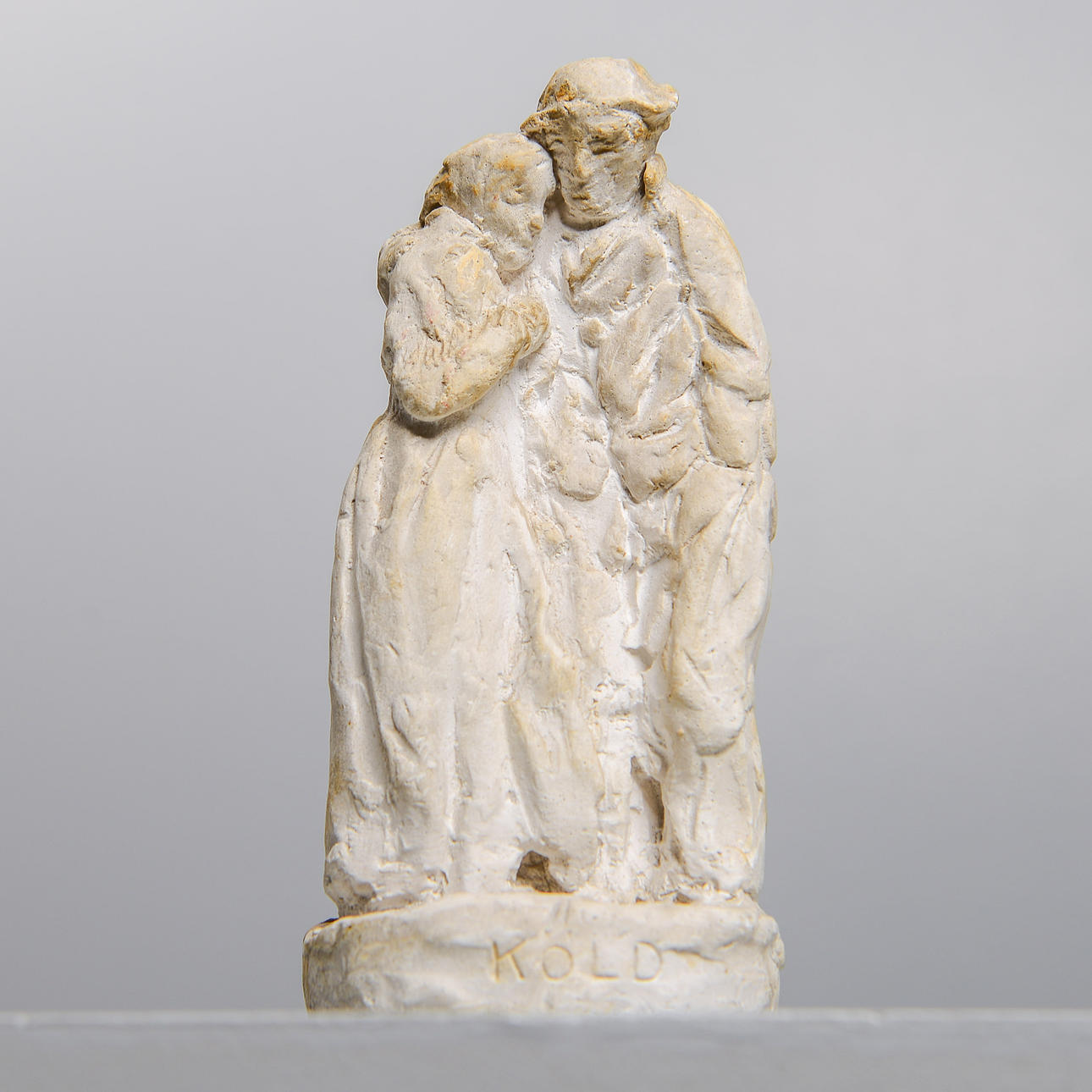 HARRIET HJORTH. Sculpture “Kold”, plaster, dated 1930.