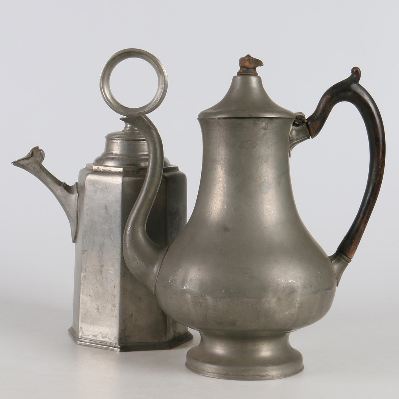 KANNOR, 2 st. Tenn, Tyskland, 1800-tal.