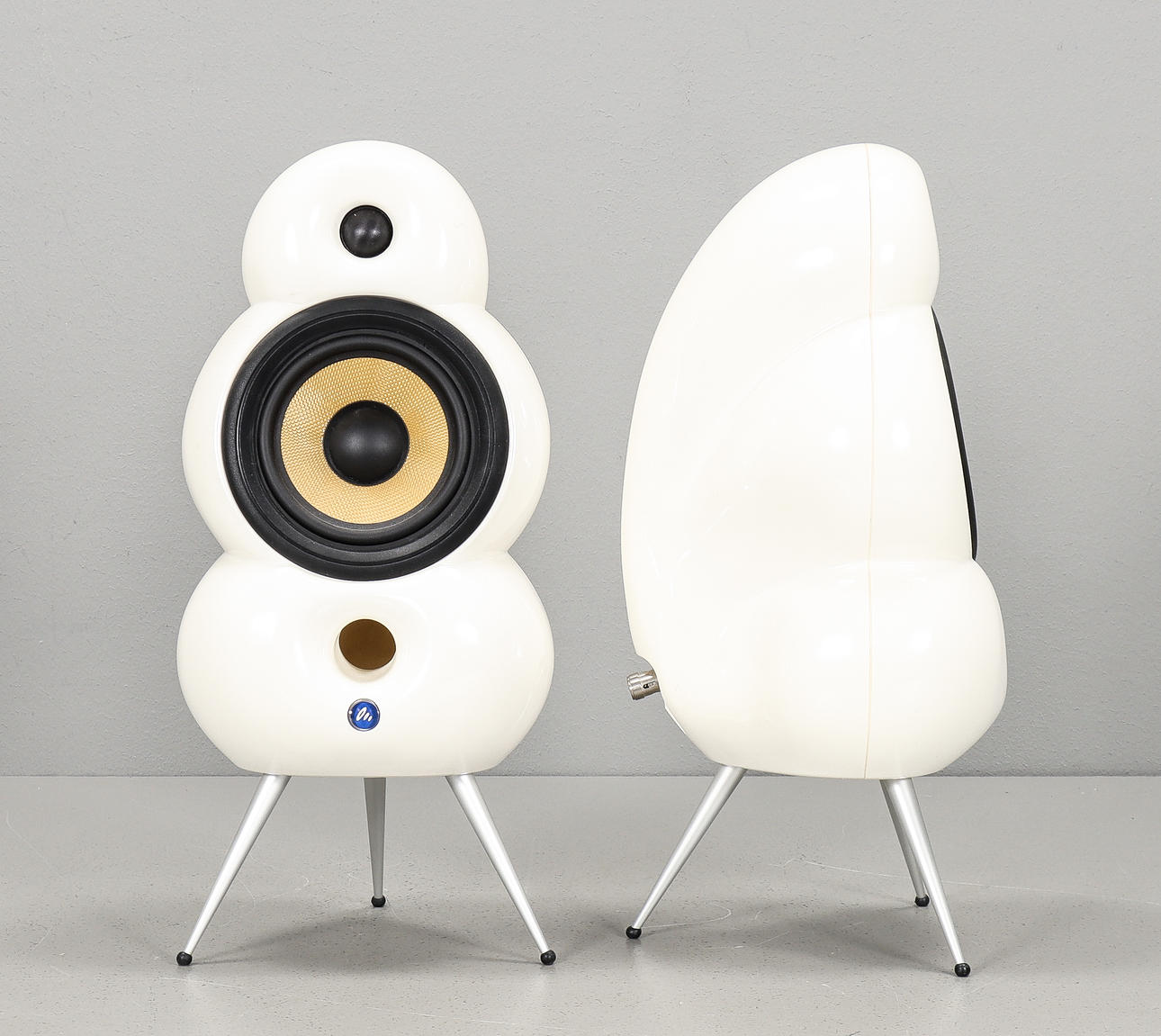 SPEAKERS 1 pair “MiniPod” Scandyna, 2000s. Collectables - Audio