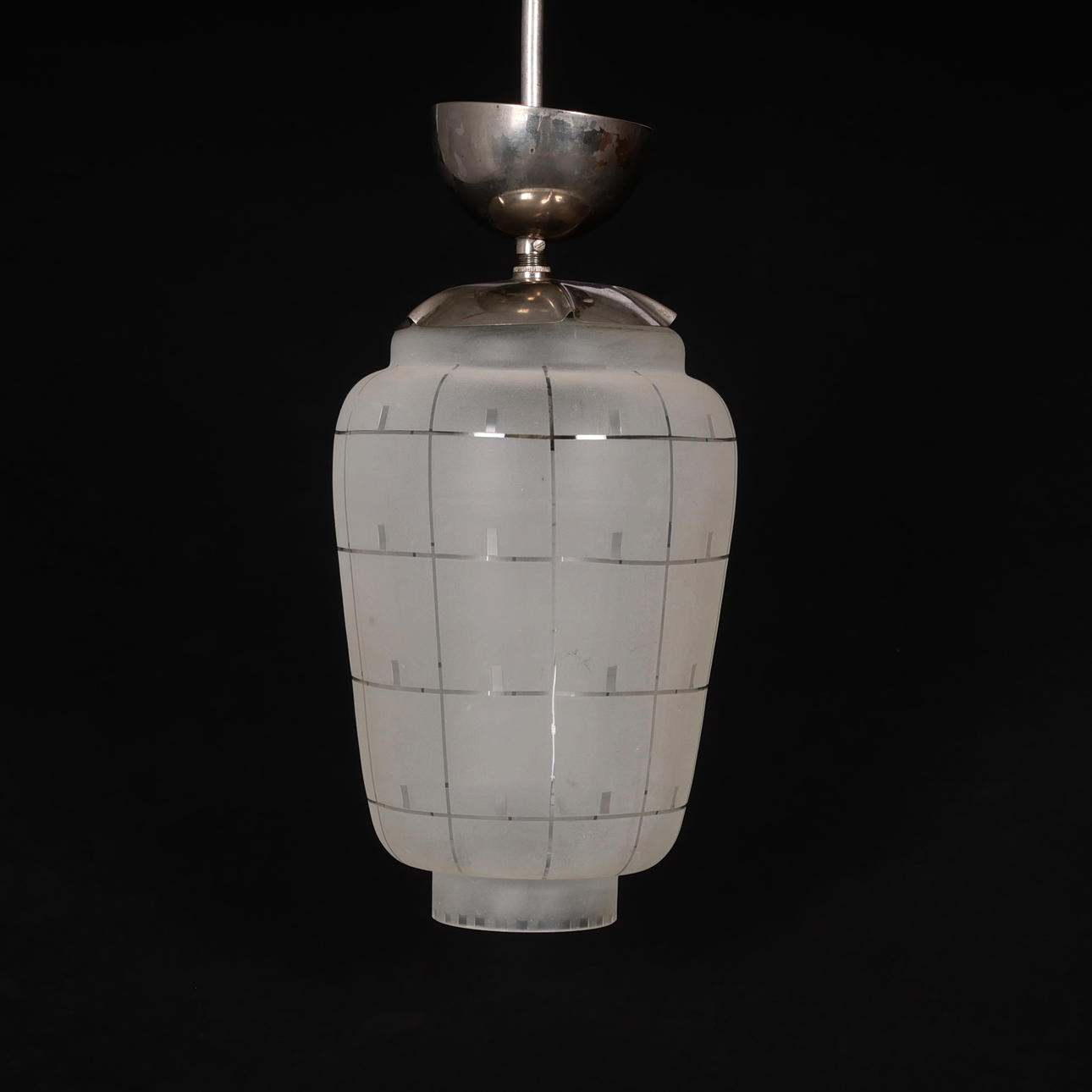 Ceiling lamp. Swedish Modern, 1940s.