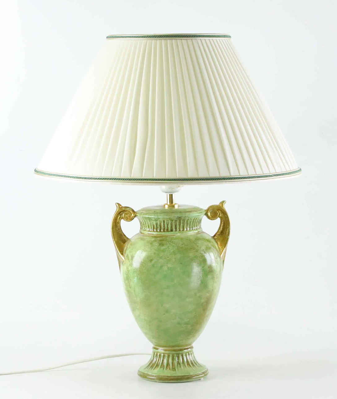 A ceramic table lamp, Bendo.