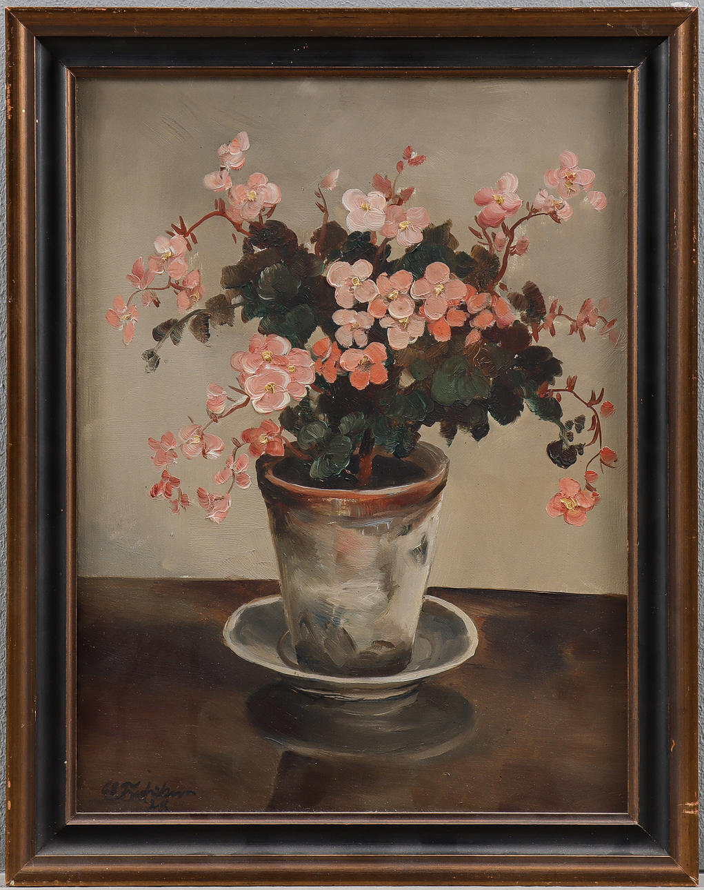 CARL-EINAR FIGGE FREDRIKSSON. Blumenstillleben.