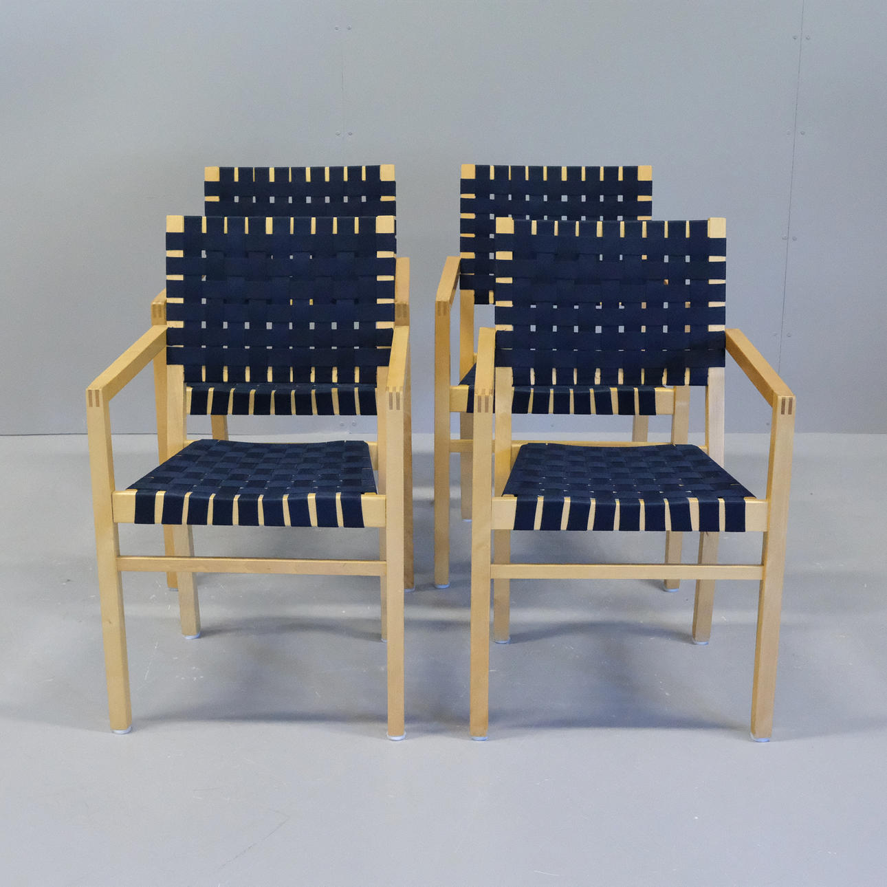 FOUR ARMCHAIRS, DOZZ, TIBRO.