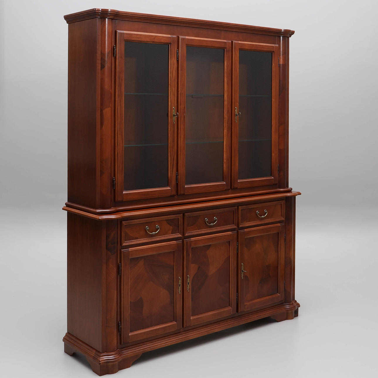 Vitrineskab, 2 dele, Rowico, Italien.