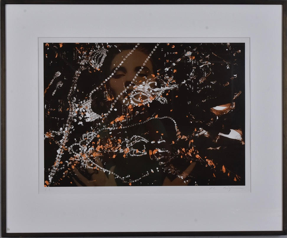 OLA BILLGREN. COLOR LITHOGRAPH, “DIAMONDS”, 1992.