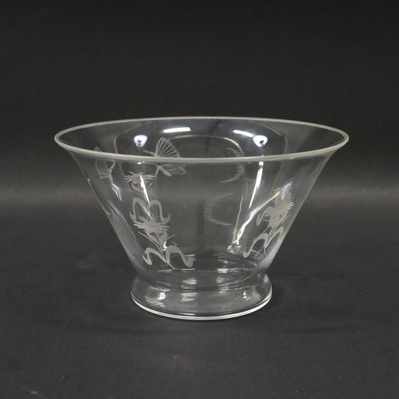 EDWARD HALD. ORREFORS, BOWL.