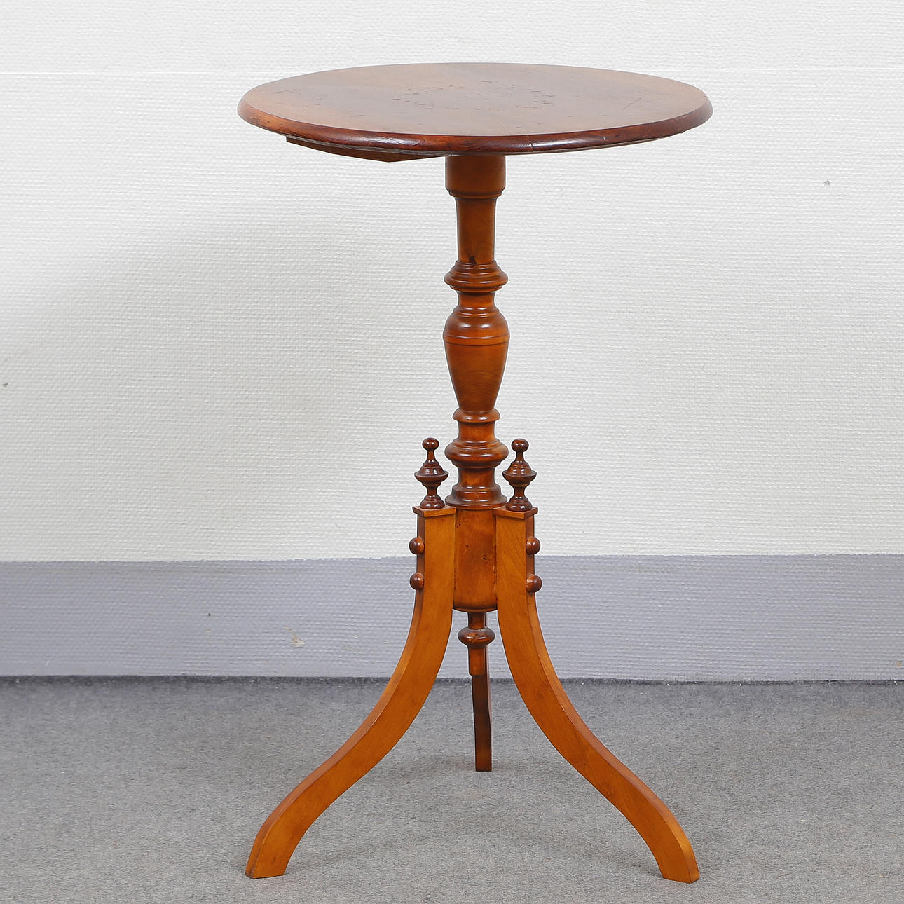 PILLAR TABLE, KARLSKRONA (SIGNED).