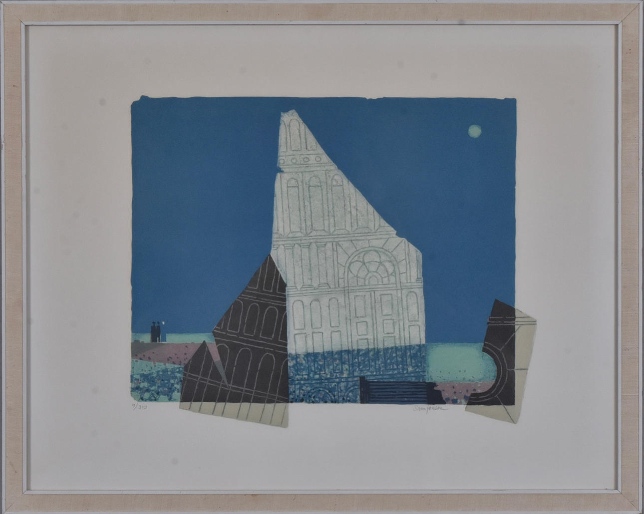 SVEN JONSON. FARVELITOGRAFI, FRAGMENTER MOD NATTEHIMLEN.