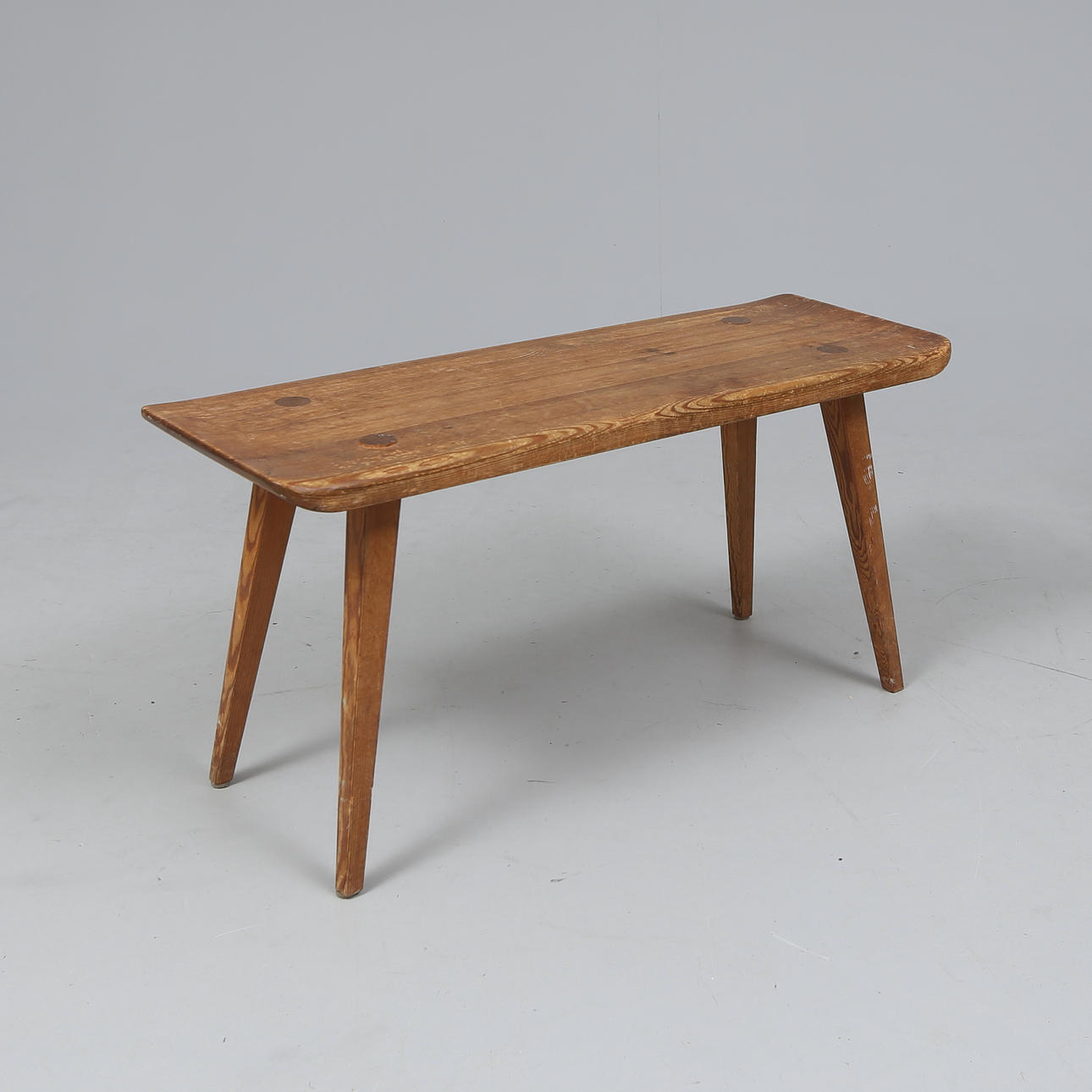 A “Visingsö” stool/bench, Carl Malmsten, AB Karl Andersson and sons.